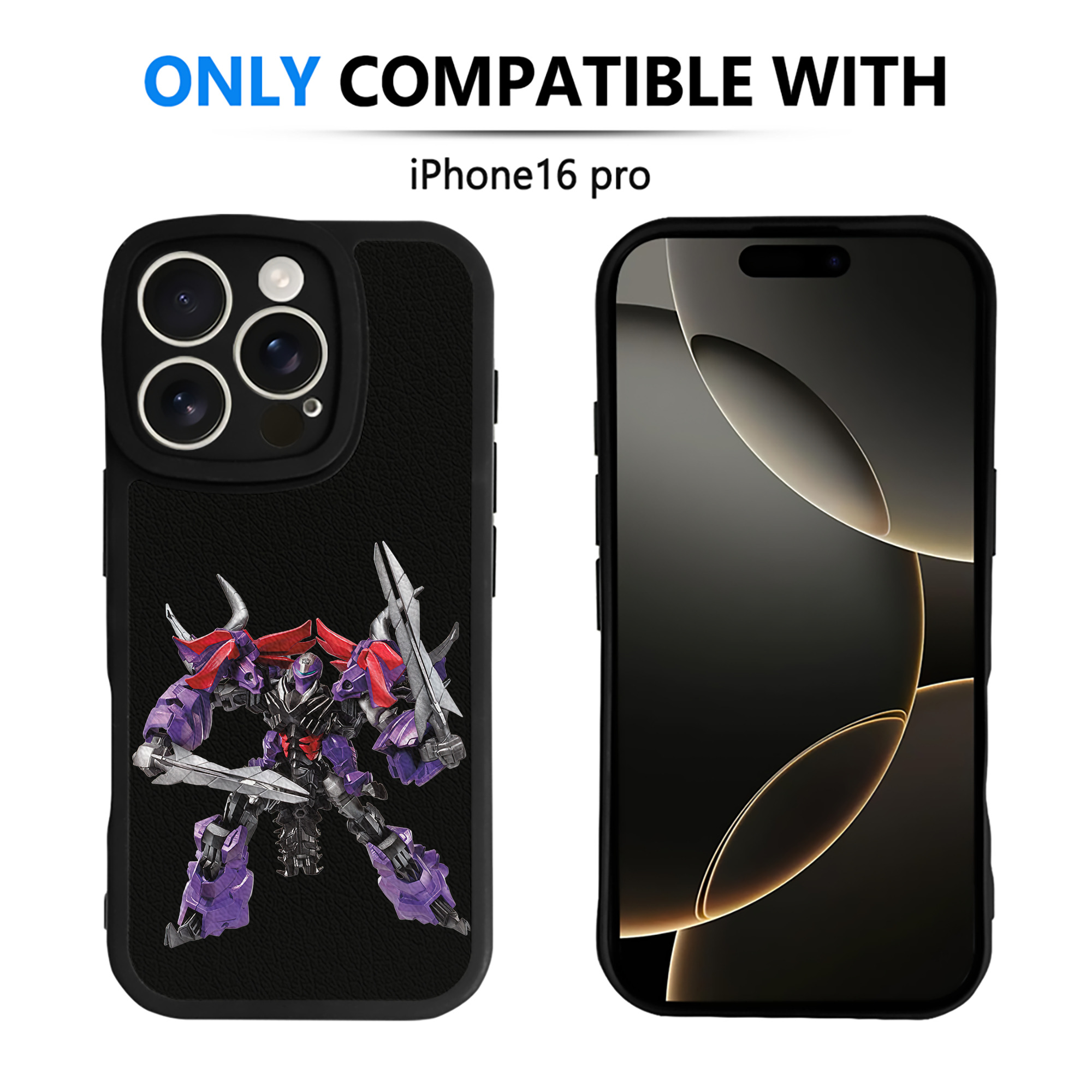 （画像用）  【iPhone 16シリーズ対応】シリコンスマホケース（レザー調） 材質：シリコン